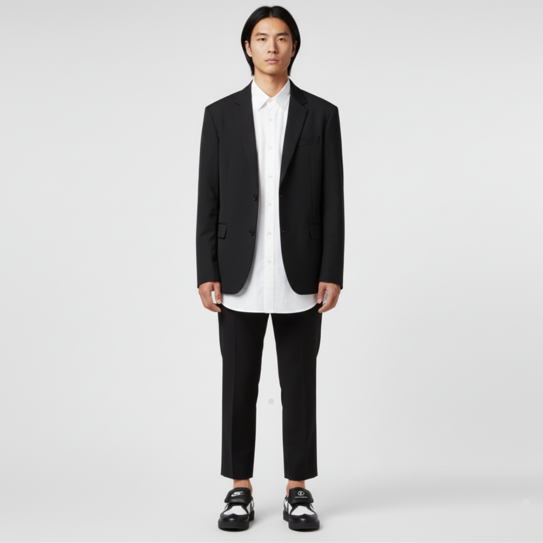 Lookbook G-DRAGON PMO x ナイキ クウォンド1 パンダ DH2482-101