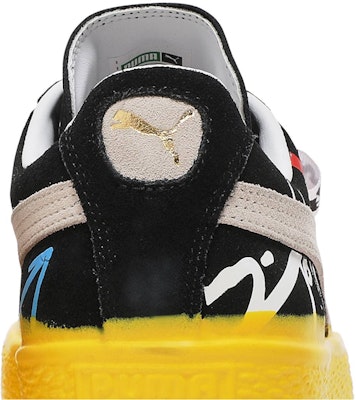 G-Tag x Puma Suede 'Alexander John 设计 - 黑色' 932332-01 Sizing G-Tag x Puma Suede 'Alexander John 设计 - 黑色' 932332-01