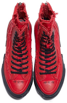 xVESSEL G.O.P. x Yohji Yamamoto Tinggi 'Merah' FN-E04-063-1 Purchase xVESSEL G.O.P. x Yohji Yamamoto Tinggi 'Merah' FN-E04-063-1