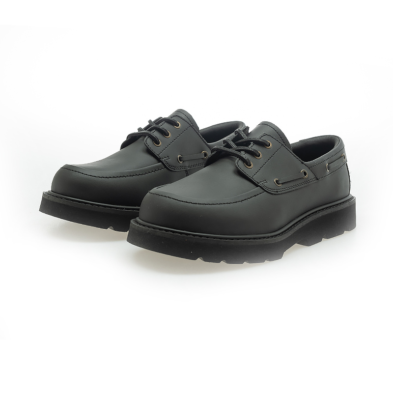 Order G.T Hawkins Brent Boat Sneakers Schwarz Minimalistisch G160202003