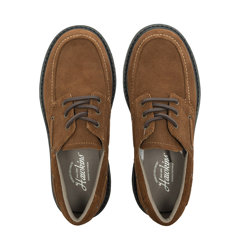 Sizing G.T Hawkins Brent 帆船鞋 棕褐色運動休閒鞋 G160202005