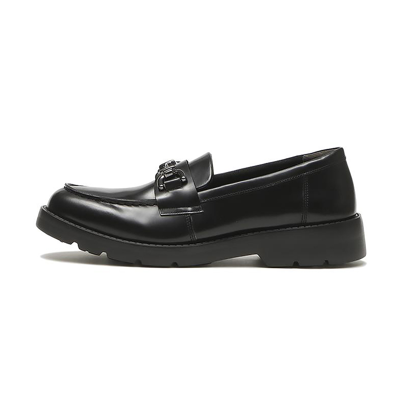 G.T Hawkins James B. Loafers Black Plain Noodles G160202006