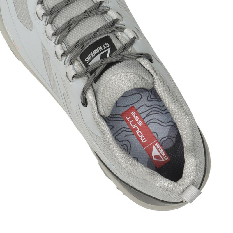 Details for G.T Hawkins Mount 599 Low 2 Sneakers Kelabu Permukaan Licin G150203012