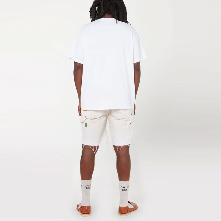 Purchase Gallery Dept. Kemeja-T Crewneck Kasual Cetakan Huruf Putih AD-1030-WHTE