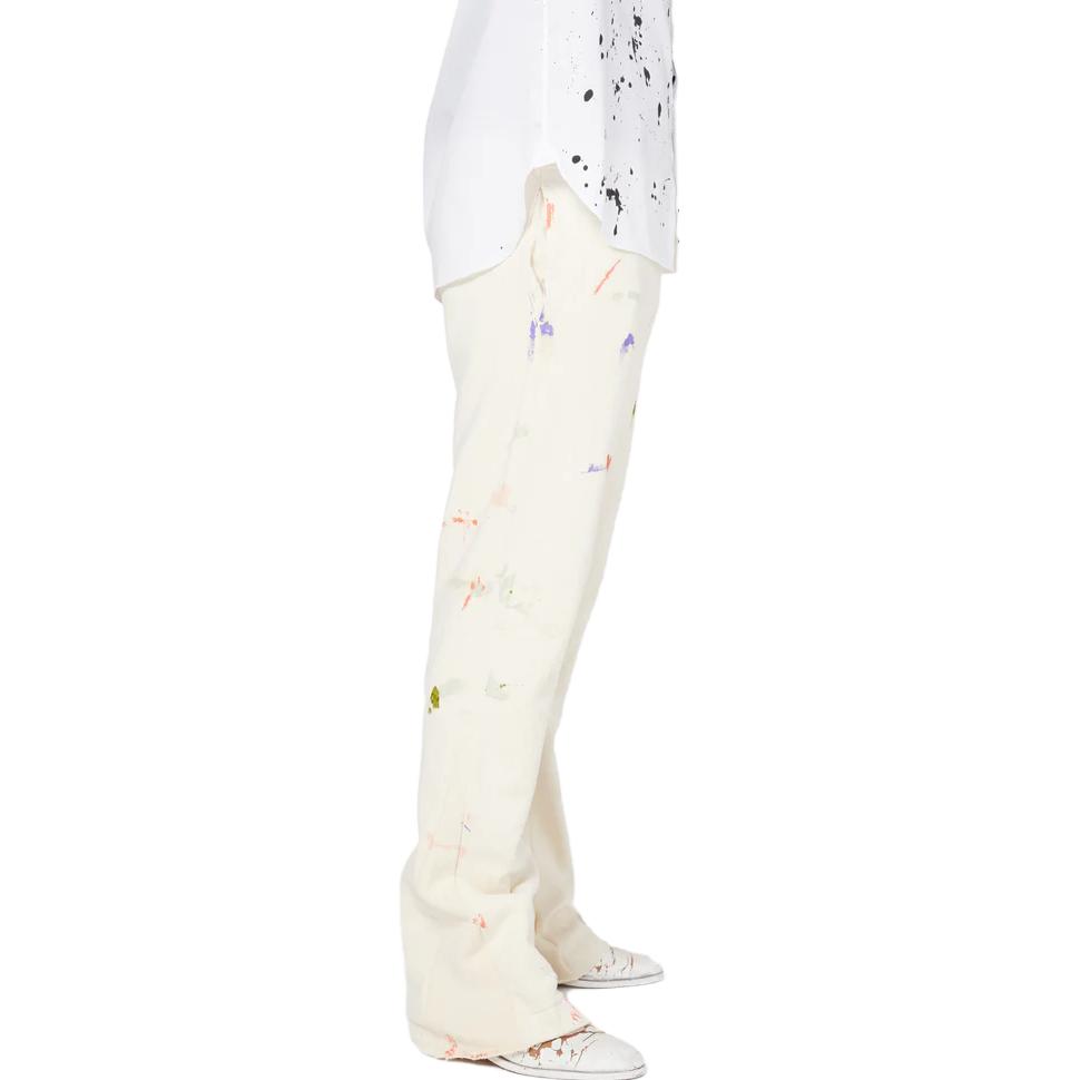 Purchase Gallery Dept. Seluar Putih Santai Straight dengan Cetakan Huruf Kasual DL-F-2130P-WHTE