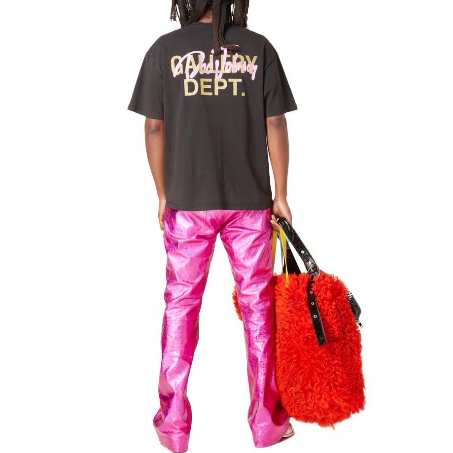 Sizing Gallery Dept. BODY COCKTAILS Logo Baju-T Crewneck Lelaki Hitam BDC-1000