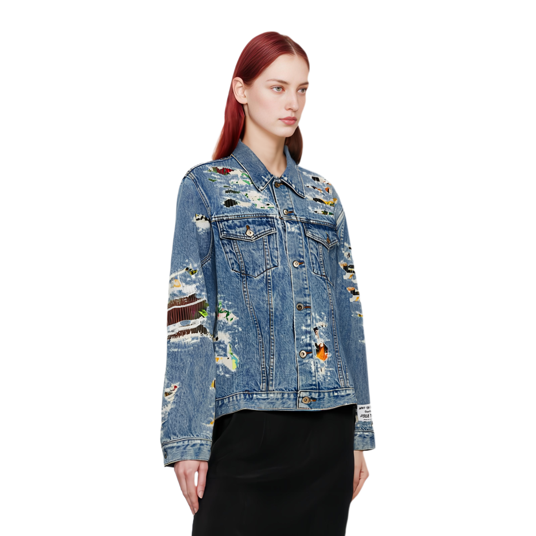 Purchase Jaket Denim Biru Retro Unisex Gallery Dept. Distressed Style. EAJ-20013-DENM