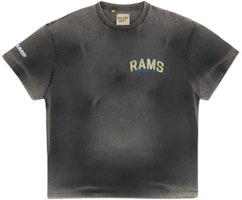 Gallery Dept. Faded Letter Crewneck Short Sleeve Tee Unisex Black RFH-0003C Gallery Dept. Faded Letter Crewneck Short Sleeve Tee Unisex Black RFH-0003C