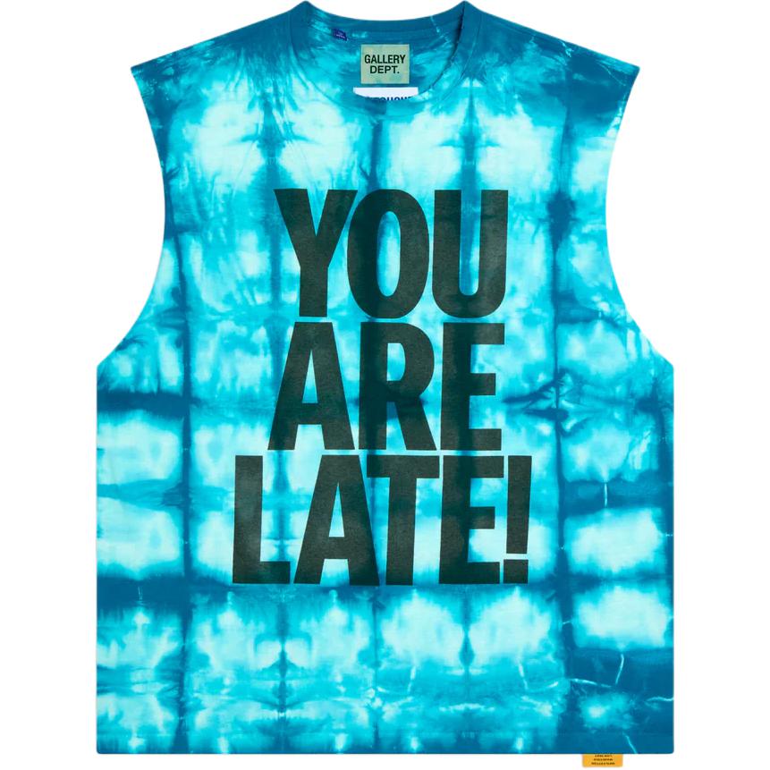 Gallery Dept. FW25 Printed Logo Round-Neck Tank Top Unisex TOP050-BLTD