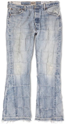 Gallery Dept. Lenny Flare Patchwork Seluar Denim Biru SS22 Lelaki GD-SS22-59 Lookbook Gallery Dept. Lenny Flare Patchwork Seluar Denim Biru SS22 Lelaki GD-SS22-59