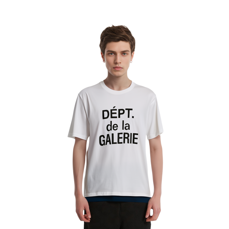 Details for Baju-T Putih Unisex Lengan Pendek Gallery Dept. dengan Cetakan Huruf DDLG-1030-WHTE