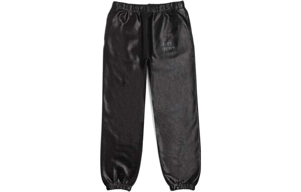 Order Gallery Dept. Seluar Jogger Cetakan Huruf Lelaki Hitam dengan Tali Pinggang. ASP-2100-BLCK