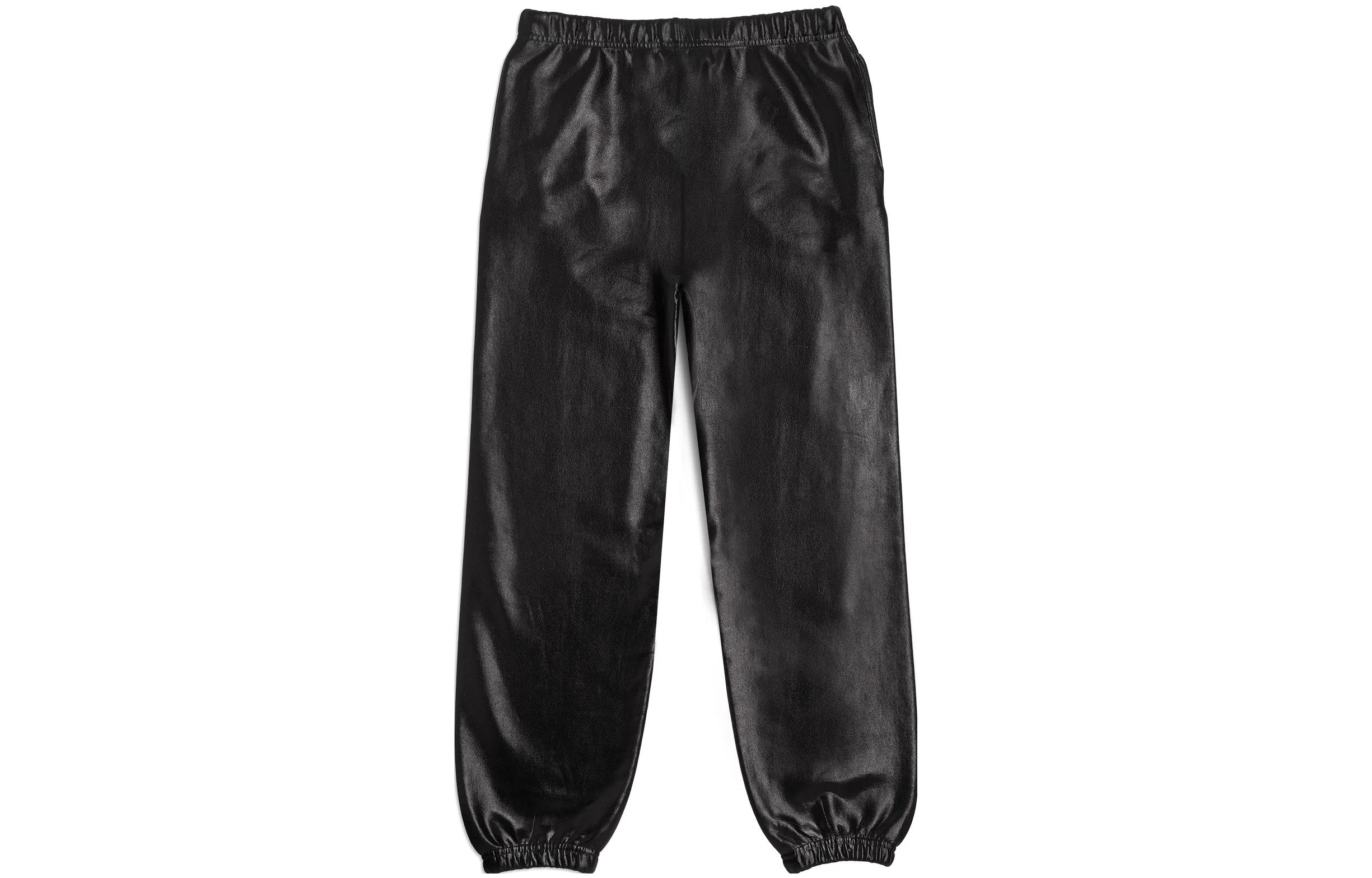 Lookbook Gallery Dept. Seluar Jogger Cetakan Huruf Lelaki Hitam dengan Tali Pinggang. ASP-2100-BLCK