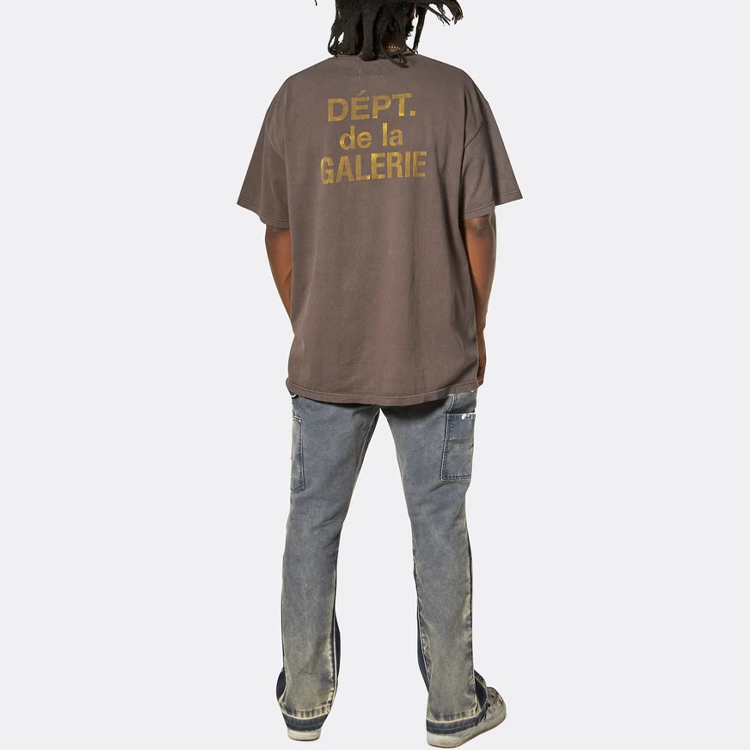 Purchase Gallery Dept. Jeans Denim Azul Marino Hombre con Parche y Diseño Salpicado. GD-SS21-016