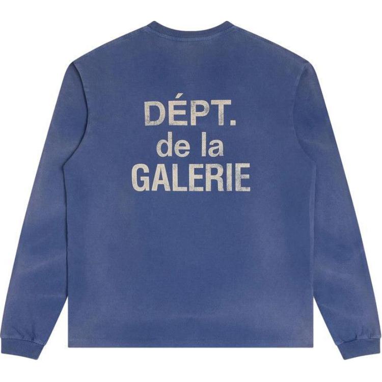 Lookbook Gallery Dept. Baju Lengan Panjang Logo Biru Tua Lelaki FLS-60056-NAVY