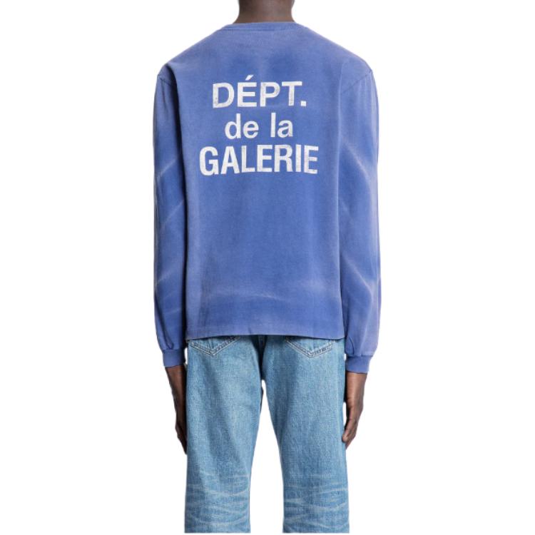 Details for Gallery Dept. Baju Lengan Panjang Logo Biru Tua Lelaki FLS-60056-NAVY