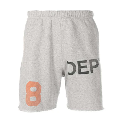 Gallery Dept. SS22 Elastic Waist Letter Print Shorts Men Grey. DL82220HGRY
