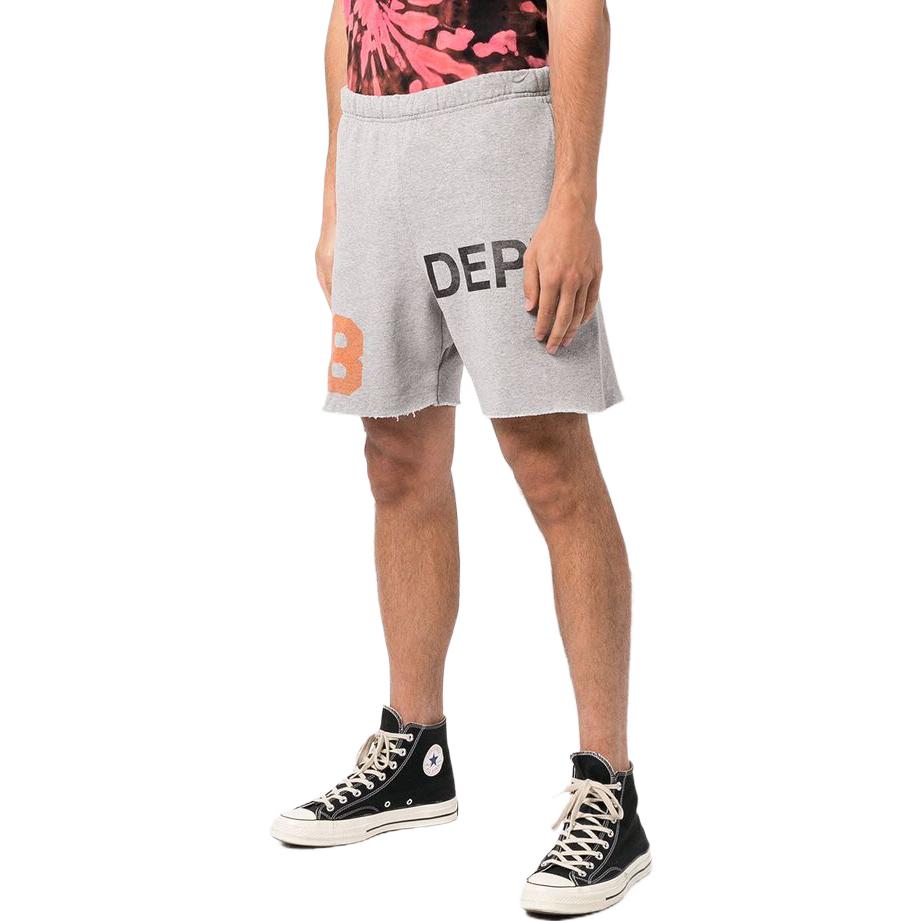 Purchase Gallery Dept. 2022 春夏彈性腰字母印花短褲 男 灰色 DL82220HGRY