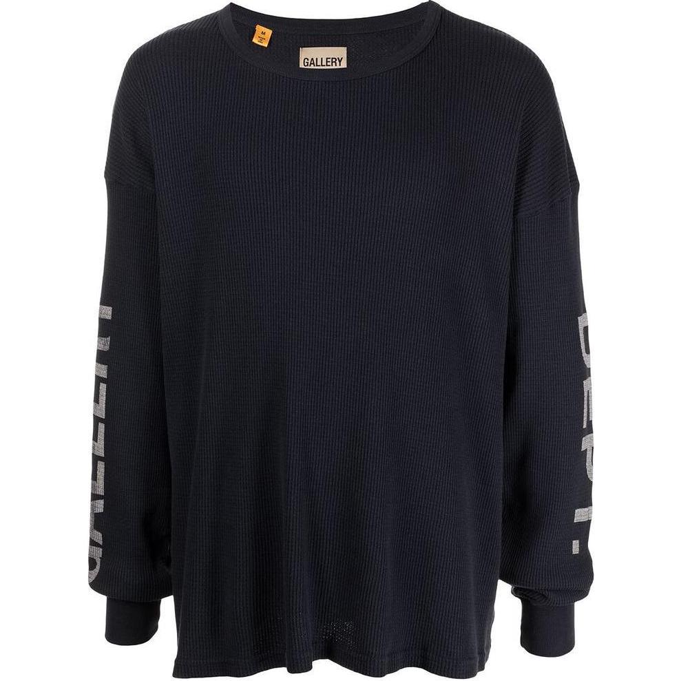 Gallery Dept. SS22 Logo Print Long Sleeve T-Shirt Black - GDT1100BLCK