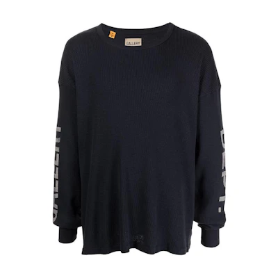Gallery Dept. SS22 Logo Print Long Sleeve T-Shirt Black - GDT1100BLCK