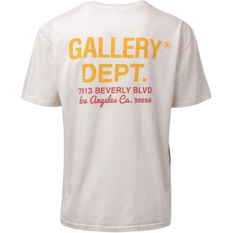 Lookbook Gallery Dept. SS23 Baju T-Shirt Lengan Pendek Cetakan Grafik Putih - Lelaki EBY-1030-WHTE