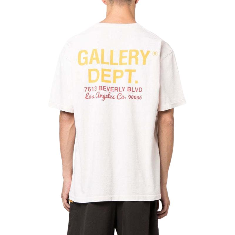 Details for Gallery Dept. SS23 Baju T-Shirt Lengan Pendek Cetakan Grafik Putih - Lelaki EBY-1030-WHTE