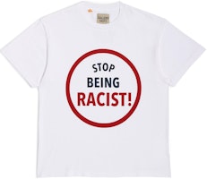 Gallery Dept. Unisex White Crewneck Letter Print Casual Short-Sleeve T-Shirt SBR-1030-WHTE Gallery Dept. Unisex White Crewneck Letter Print Casual Short-Sleeve T-Shirt SBR-1030-WHTE