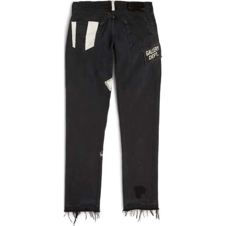 Lookbook Gallery Dept. Jeans Uniseks Cetak Tengkorak Distressed Washed. GD23040402