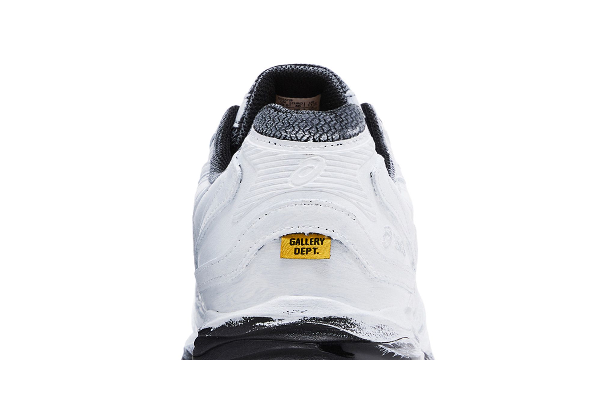 Sizing 갤러리 디팟 x 아식스 젤 K1011 '정신 에너지 - 페인팅' GEL-K1011-BKBK