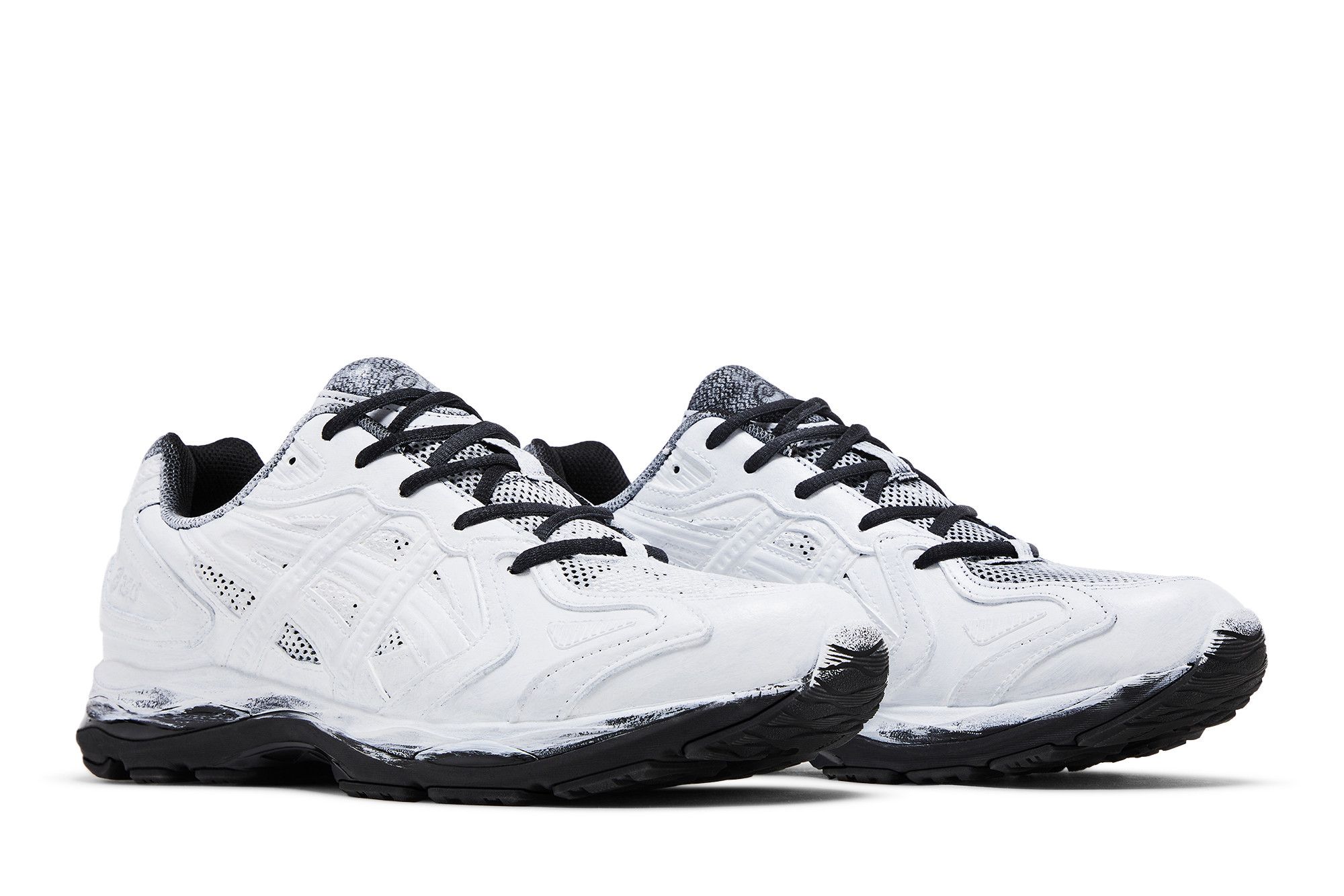 Cheap 갤러리 디팟 x 아식스 젤 K1011 '정신 에너지 - 페인팅' GEL-K1011-BKBK