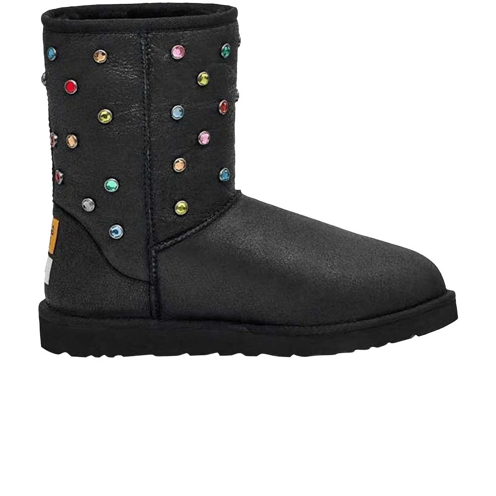 Gallery Dept. x UGG Classic Short 'Black' GALLERYCLASSICSHORT-BLK