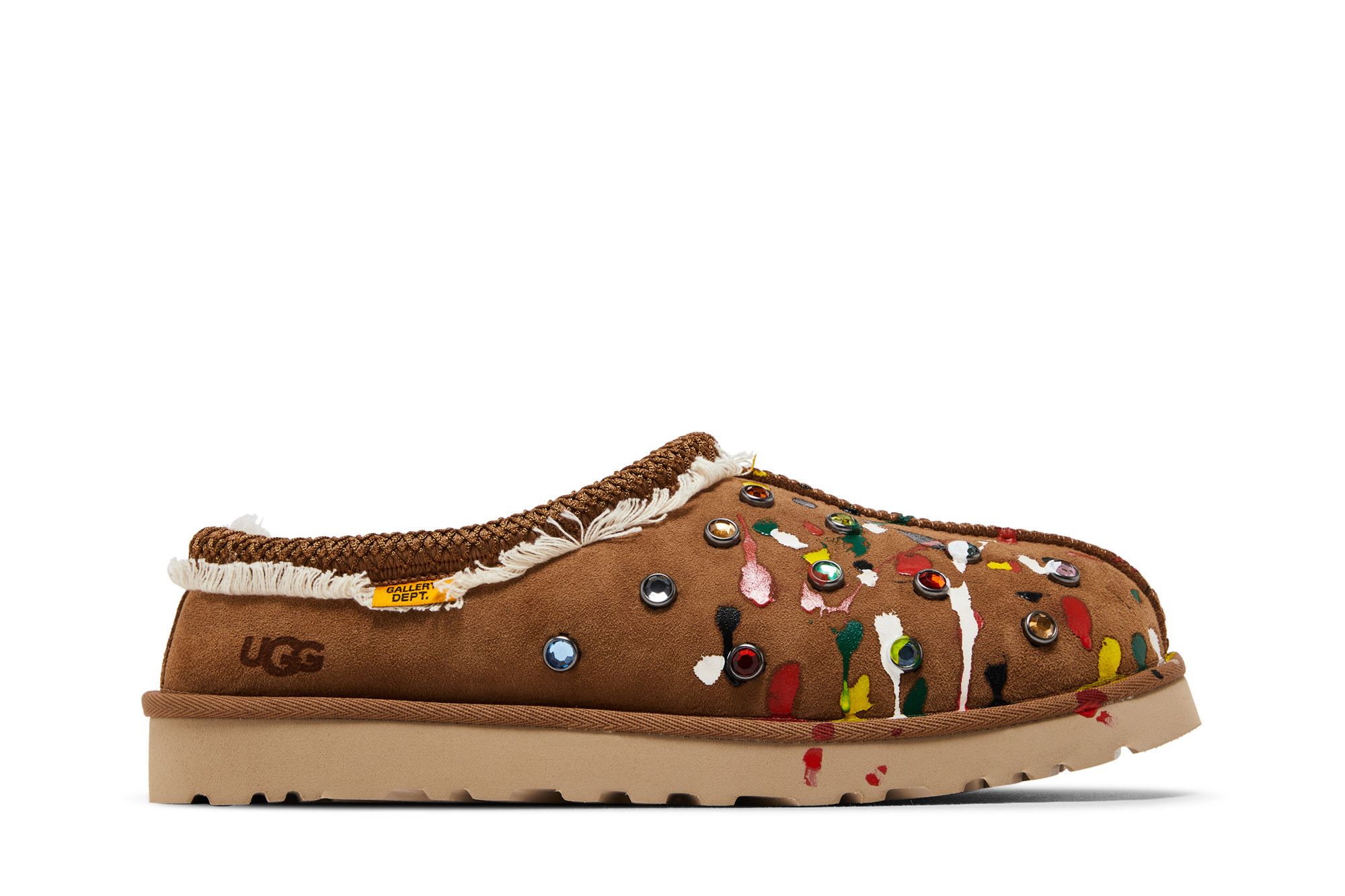 Buy UGG 圓頭厚底舒適保暖 防滑 低筒 生活休閒鞋 男女款 棕色