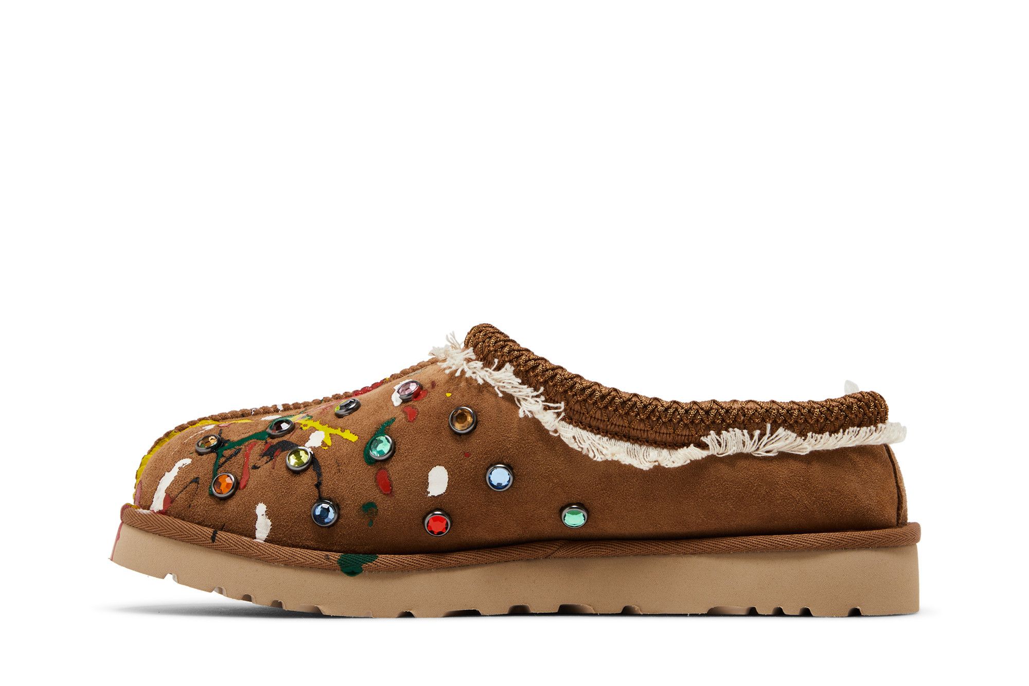 Lookbook UGG 圓頭厚底舒適保暖 防滑 低筒 生活休閒鞋 男女款 棕色