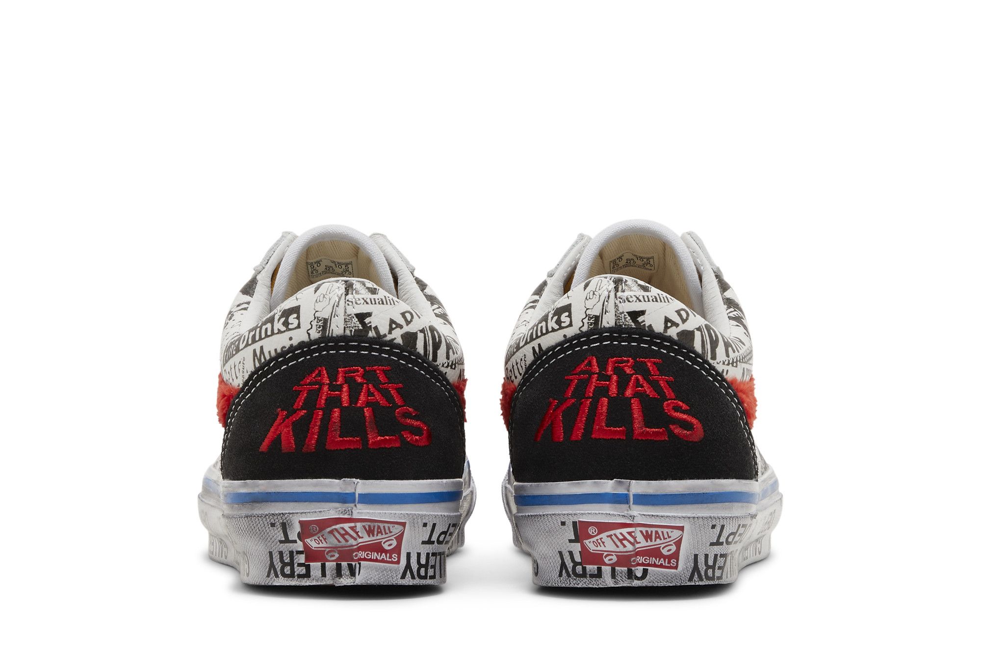 Sizing Gallery Dept. x Vans OG Old Skool LX 'Good Luck' Sneakers VN0A4P3XBMW
