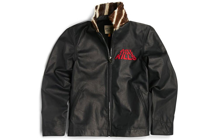 Gallery Dept ATK Luxe Montecito Black Logo Jacket Unisex GD-SS21-029