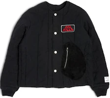 Gallery Dept Black Embroidered Lettering Button-Up Jacket Unisex RHJ-6000-BLCK-M Gallery Dept Black Embroidered Lettering Button-Up Jacket Unisex RHJ-6000-BLCK-M