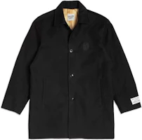 Gallery Dept Black Unisex Button-Up Pocket Jacket with Solid Collar RZJ-6000-BLCK-M Gallery Dept Black Unisex Button-Up Pocket Jacket with Solid Collar RZJ-6000-BLCK-M