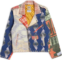 Gallery Dept Colorblock Geometric Zipper Jacket Unisex TRBMJ-20036-MULT Gallery Dept Colorblock Geometric Zipper Jacket Unisex TRBMJ-20036-MULT