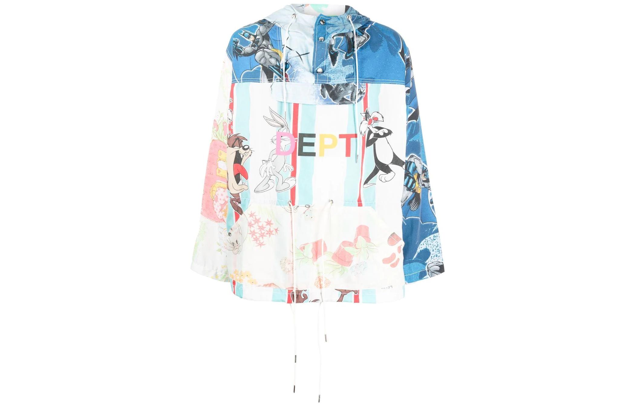 Gallery Dept FW22 Patterned Print Hoodie Jacket Unisex Multicolor RCA6099MULT