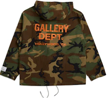 Gallery Dept FW23 Camouflage Letter Print Hoodie Jacket Unisex Camo RA-6065-MCAM-M Gallery Dept FW23 Camouflage Letter Print Hoodie Jacket Unisex Camo RA-6065-MCAM-M