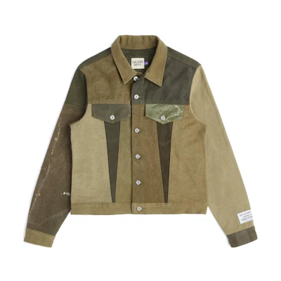 Gallery Dept FW23 Olive Button-Up Collared Long Sleeve Jacket Unisex ADJ-6042-OLIV-M