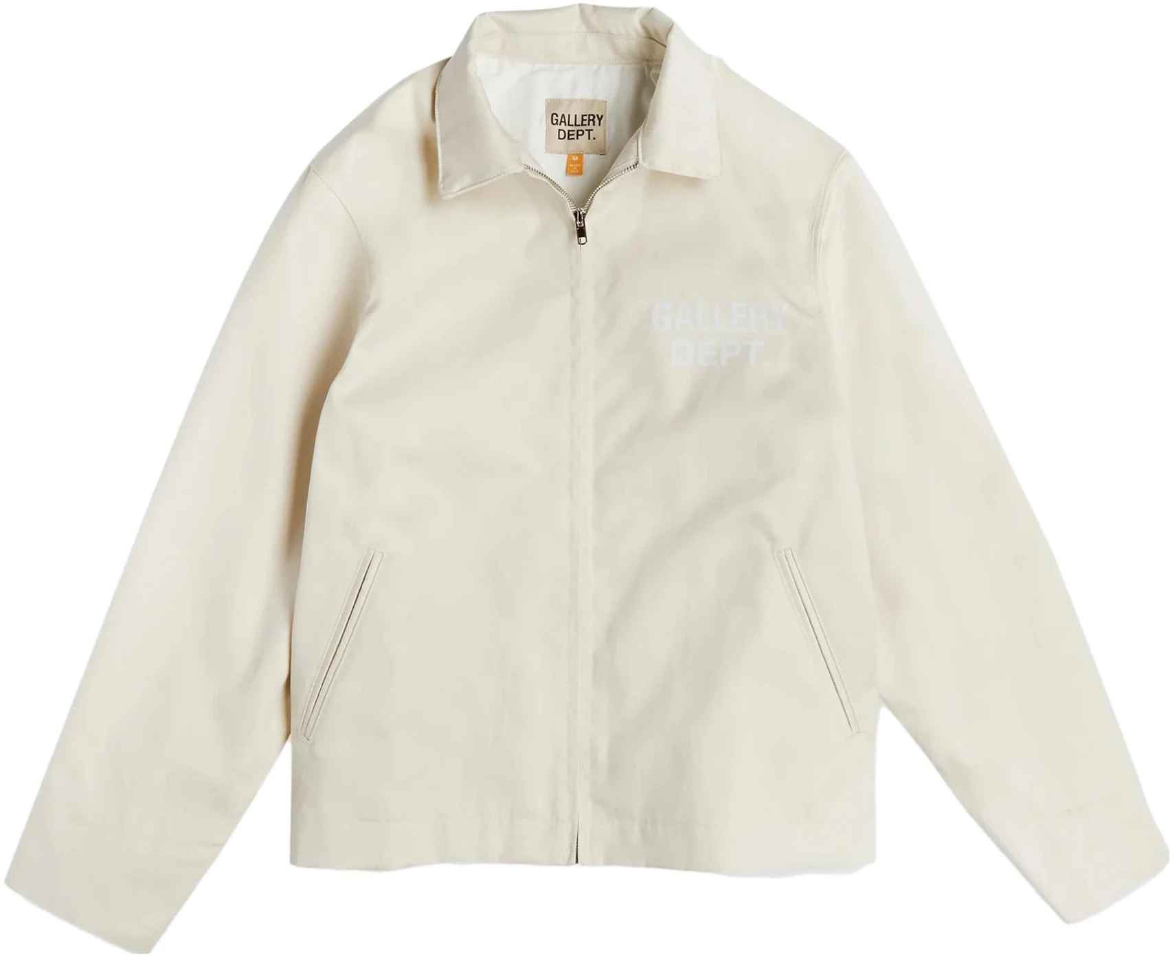 gallery-dept-fw-23-white-solid-zip-up-collared-jacket-unisex-long-sleeve-mjk-60030-whte-m