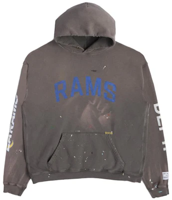 Gallery Dept Hand-Painted Splatter Hoodie Unisex Black LARMMS000782 Buy Gallery Dept Hand-Painted Splatter Hoodie Unisex Black LARMMS000782