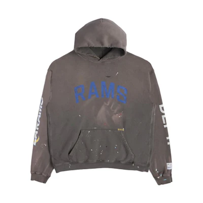 Gallery Dept Hand-Painted Splatter Hoodie Unisex Black LARMMS000782