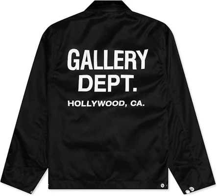 갤러리 디파트 로고 프린트 롱슬리브 재킷 남성용 블랙 MJK60000BLCK Buy 갤러리 디파트 로고 프린트 롱슬리브 재킷 남성용 블랙 MJK60000BLCK