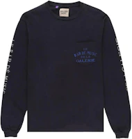 Gallery Dept Letter Print Crewneck Long Sleeve Sweatshirt Black LEBR-1100-BLAC Gallery Dept Letter Print Crewneck Long Sleeve Sweatshirt Black LEBR-1100-BLAC