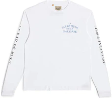 Gallery Dept Letter Print Crewneck Pullover Long Sleeve Sweatshirt White Men LEBR-1130-WHTE Gallery Dept Letter Print Crewneck Pullover Long Sleeve Sweatshirt White Men LEBR-1130-WHTE