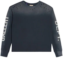 Gallery Dept Logo Crewneck Pullover Sweatshirt Unisex Black Long Sleeve URC-1101-BLCK Gallery Dept Logo Crewneck Pullover Sweatshirt Unisex Black Long Sleeve URC-1101-BLCK
