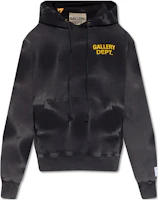 Gallery Dept Logo Hoodie Black SFPH-2000-SFBK Gallery Dept Logo Hoodie Black SFPH-2000-SFBK