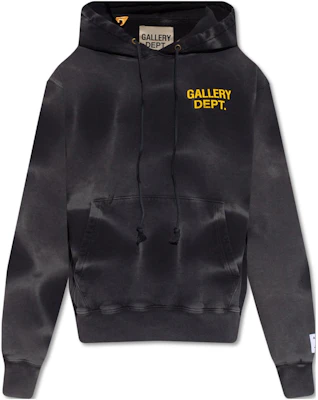 Gallery Dept Logo Hoodie Black SFPH-2000-SFBK Buy Gallery Dept Logo Hoodie Black SFPH-2000-SFBK